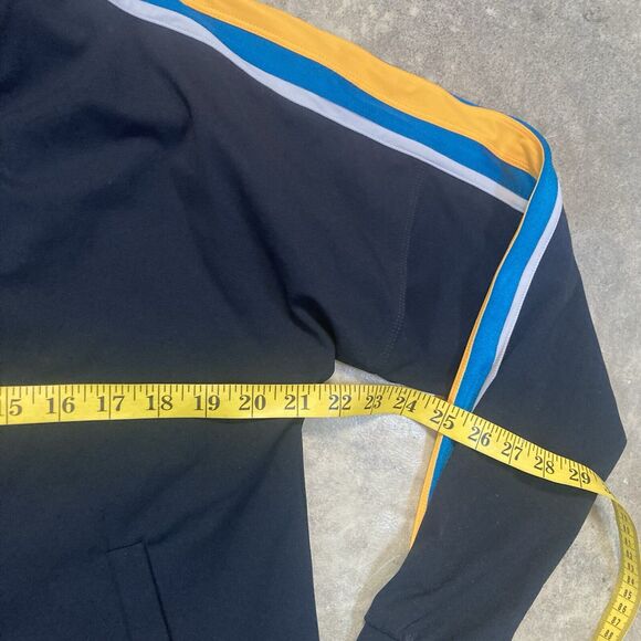 No Ka OI Jacket Womens M/L Vertical Zip Up Streetwear Atheleisure Black‎ Strip - Picture 5 of 16